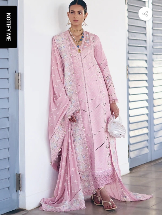 Suffuse Other - Lilac Pink Suffuse Sana Yasir 4 Piece Women Outfit Size Medium